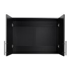 Elite 32" Stackable Wall Cabinet, Black, , alternate image number null