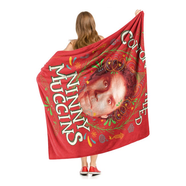 Wb Elf Ninny Muggins Silk Touch Throw Blanket, , alternate image number null