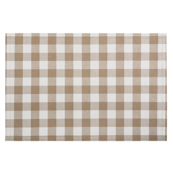 Buffalo Check Reversible Placemat - Set of Four, , alternate image number null