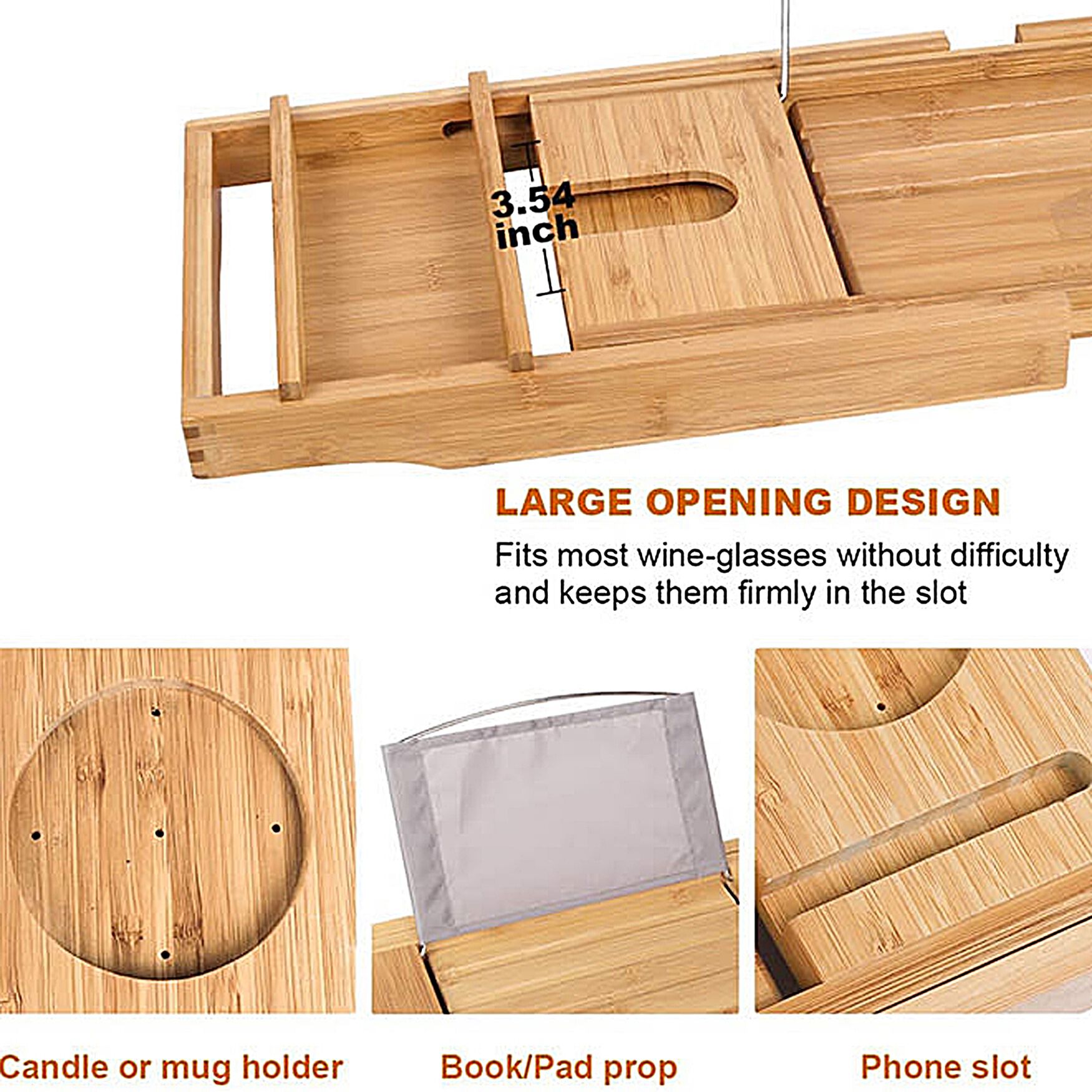 Bathtub Caddy, , alternate image number 5