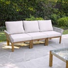 Brendina Outdoor 3-Seater Sofa, NATURAL, hi-res image number null