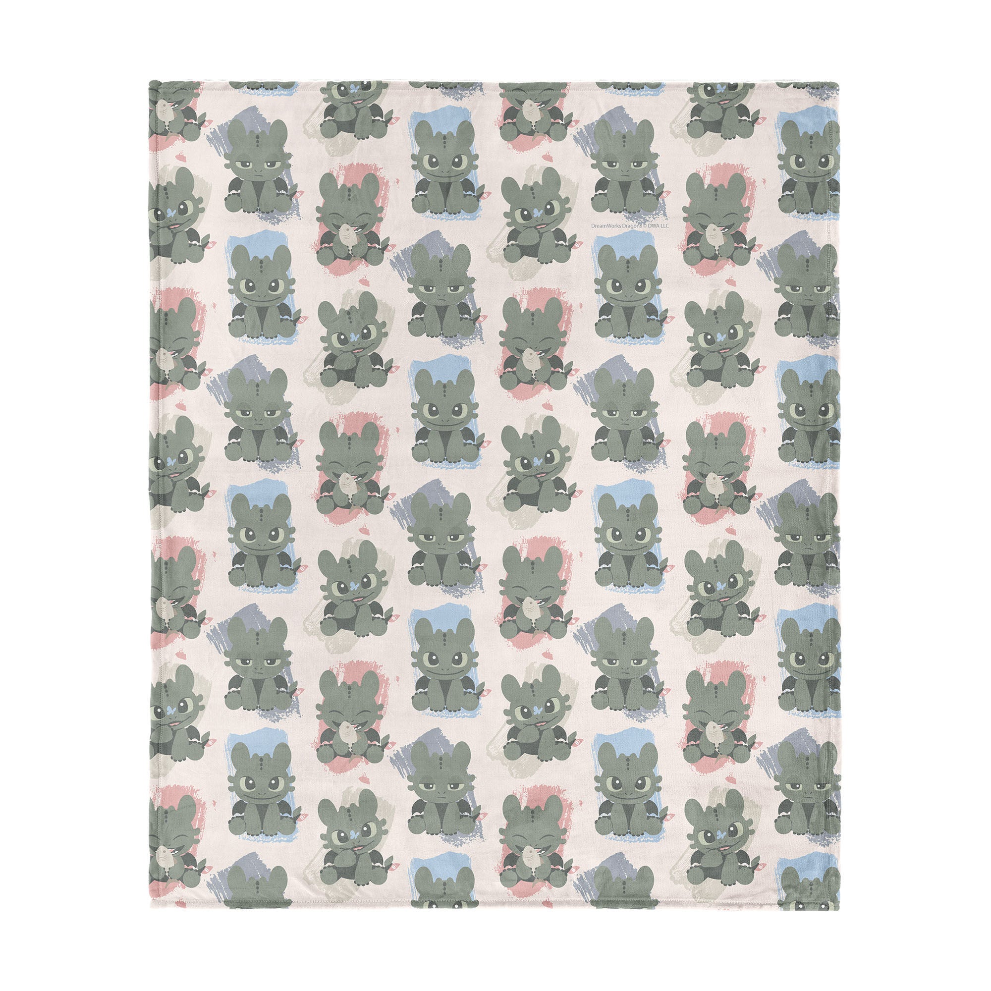How to Train Your Dragon Many Emotions Silk Touch Throw Blanket 50x60 inches, EMOTIONS, hi-res image number 0