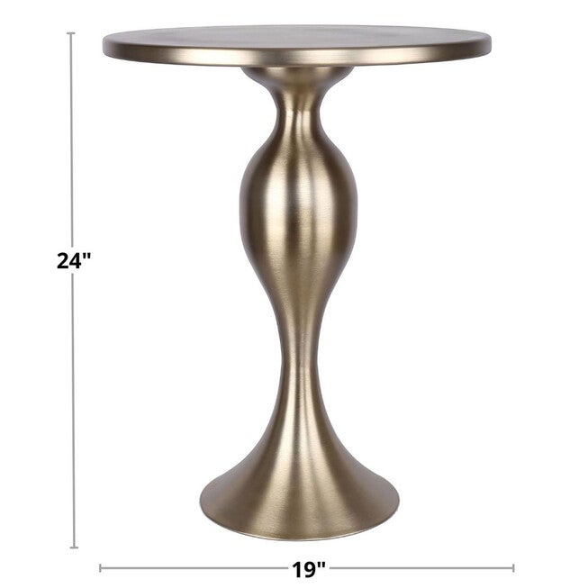 Ashland 24 inches Metal Accent Table, , alternate image number null