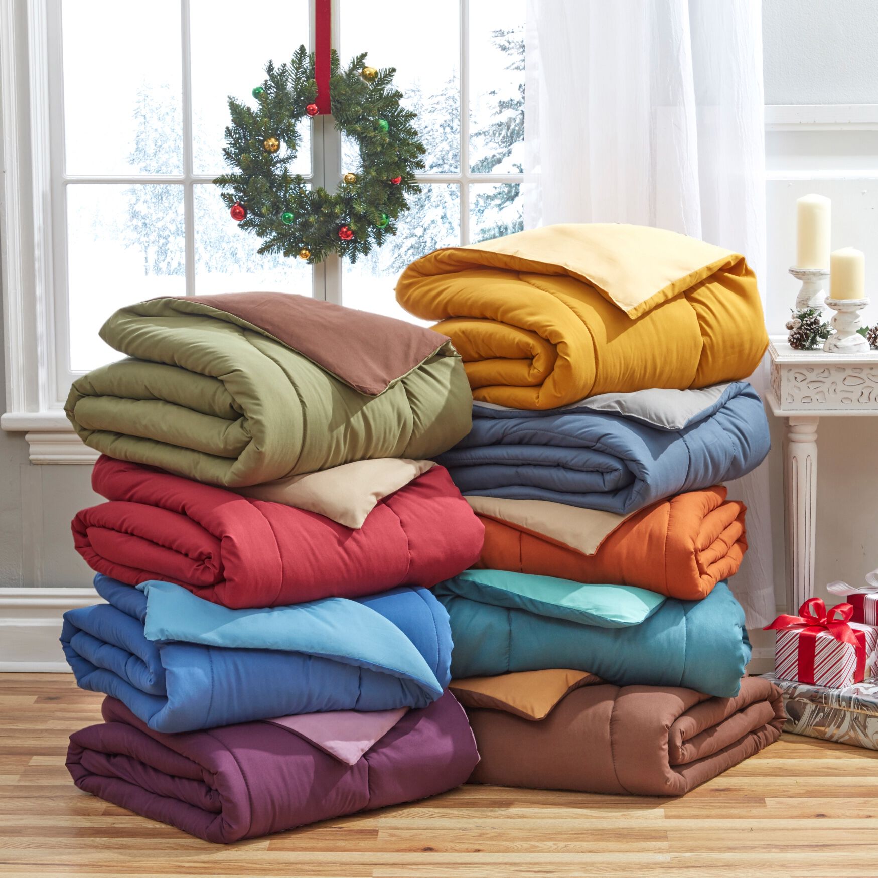 BH Studio Reversible Comforter, , alternate image number 3