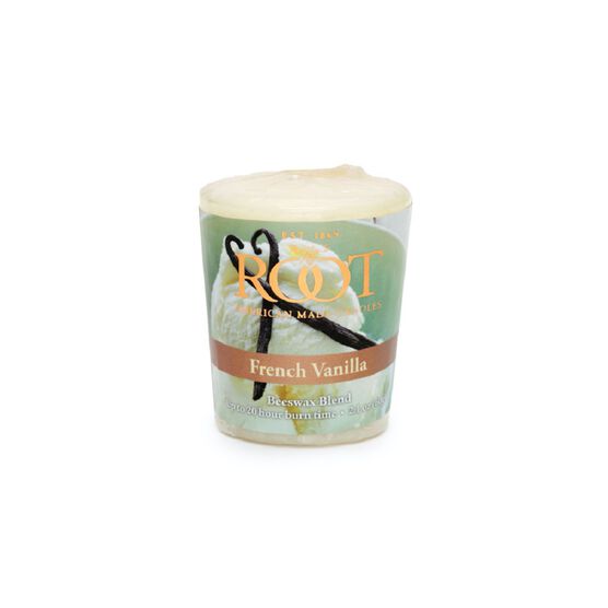 French Vanilla Scented Votive Candle, Set 3, , on-hover image number null