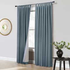 Ventura Blackout Tab Top Window Curtain Panel Pair