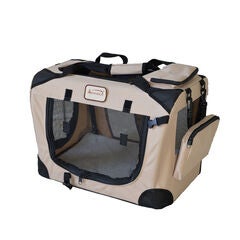 Folding Soft Dog Crate For Dogs And Cats, Pet Travel Carrier
