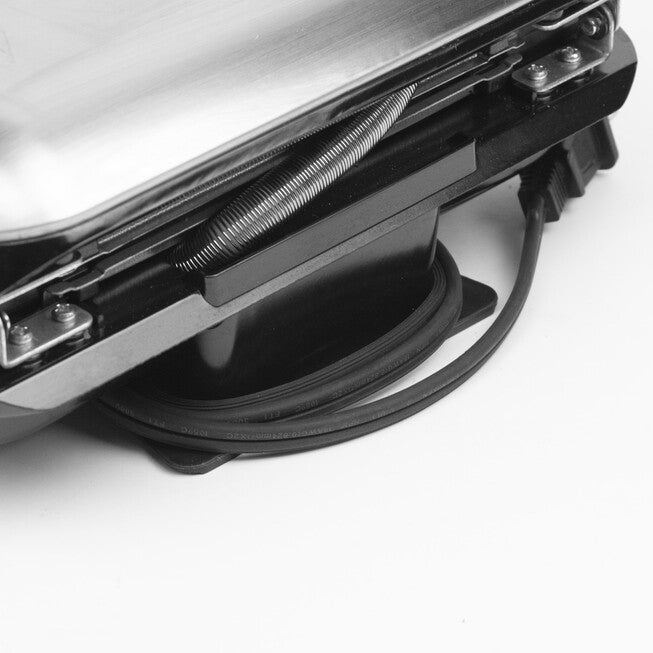 Kalorik 4-in-1 Sandwich Maker, Stainless Steel and Black, , alternate image number 3