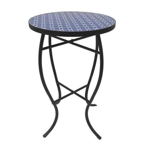 Lori Mosaic Folding Side Table, , alternate image number null