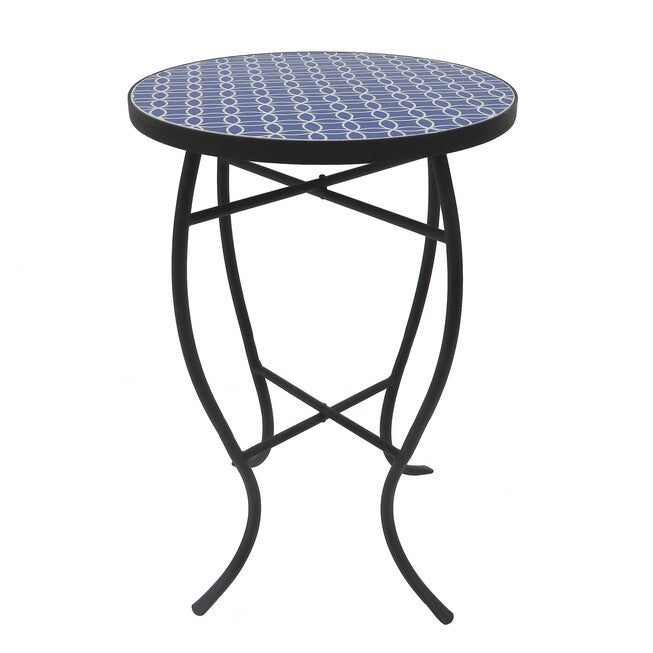 Lori Mosaic Folding Side Table, , alternate image number 6