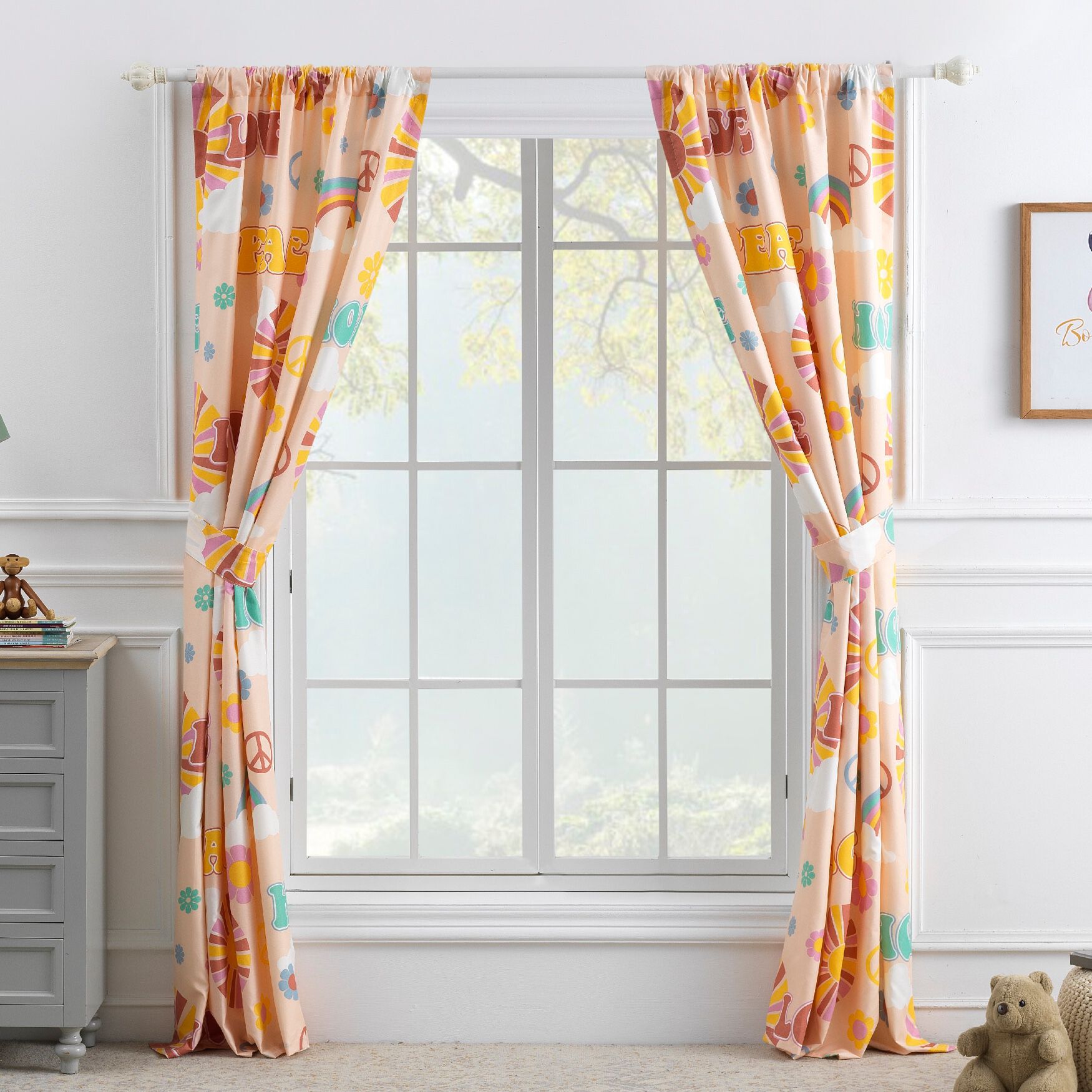Cassidy Window Curtain Panels, Set of 2, 84 inches, , alternate image number 4