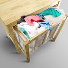 Eco Home Laundry Prep Hamper - Natural, , alternate image number null