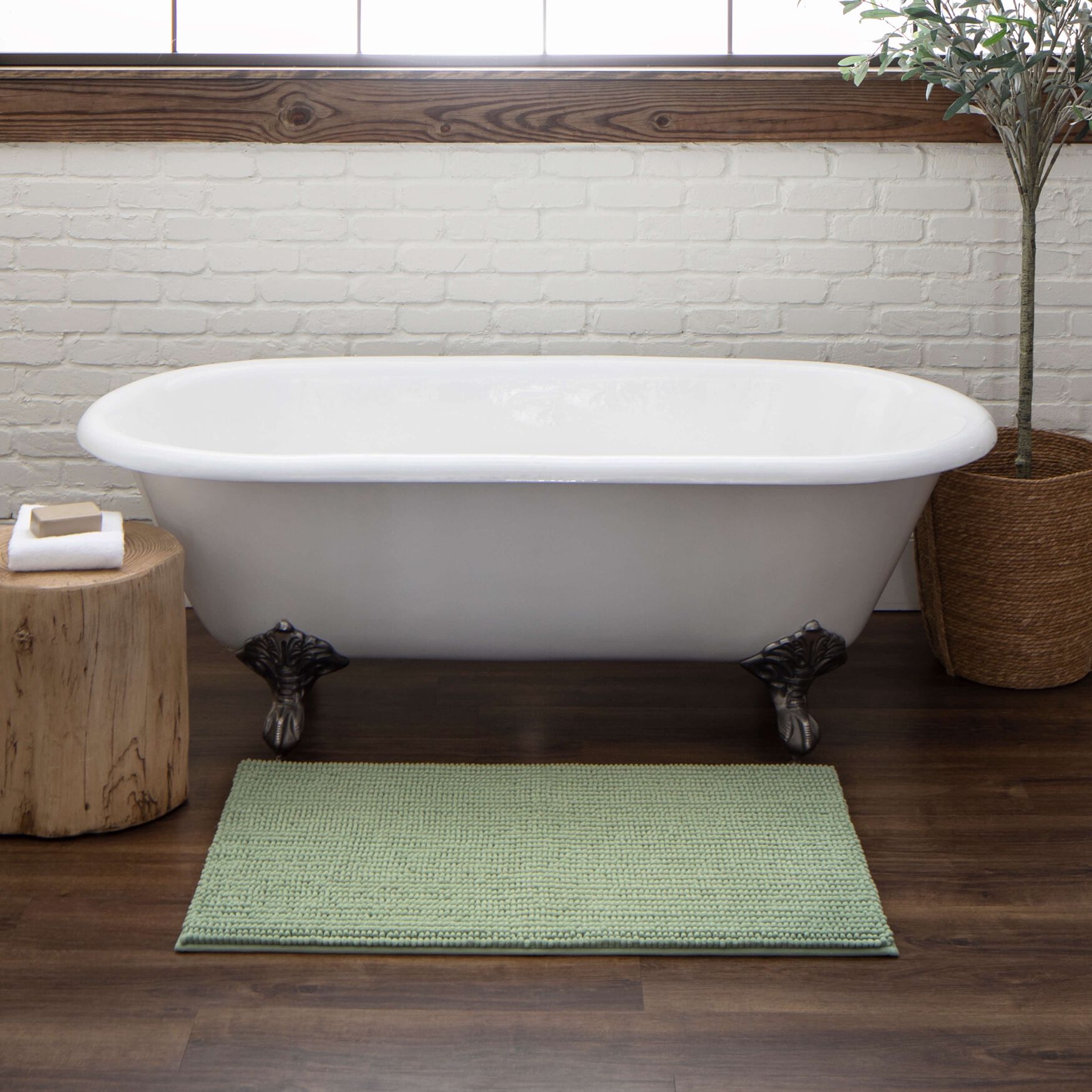 Homespun Noodle Bath Rug, , alternate image number 7