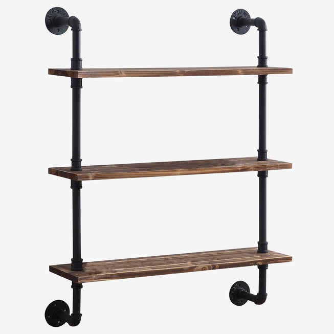 Anacortes Three Shelf Piping, BLACK, hi-res image number null