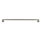 Versailles' Privacy Rod Set (48in - 86in), BRUSHED NICKEL, hi-res image number null