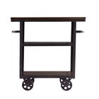 Elystan Industrial Rolling Kitchen Island, , alternate image number null