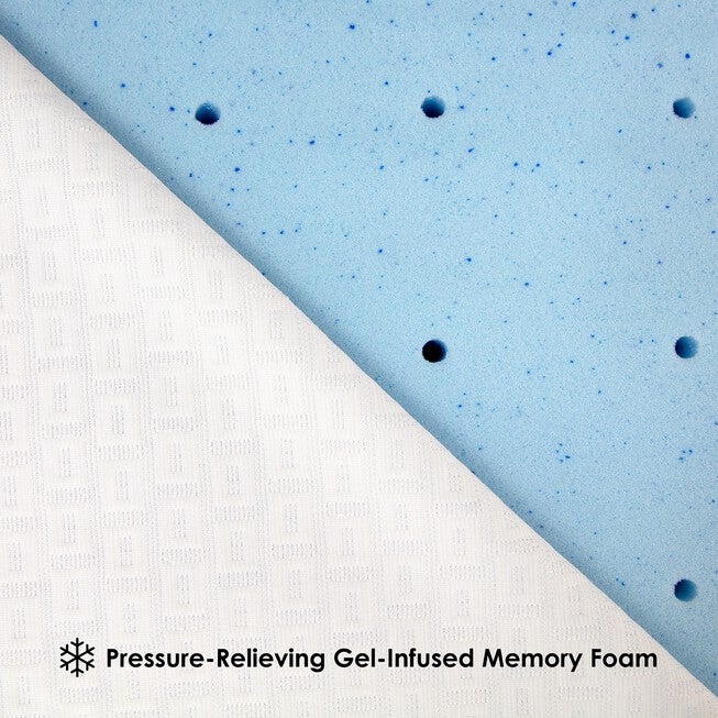 SensorPEDIC SensorCOOL 4-Inch Elite Cooling Gel-Infused Memory Foam Mattress Topper, , alternate image number 4