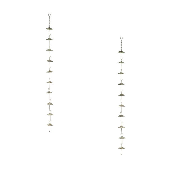 Metal Umbrella Rain Chain 6'L, , on-hover image number null