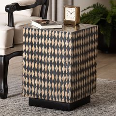 Paulo Decorative End Table, Square
