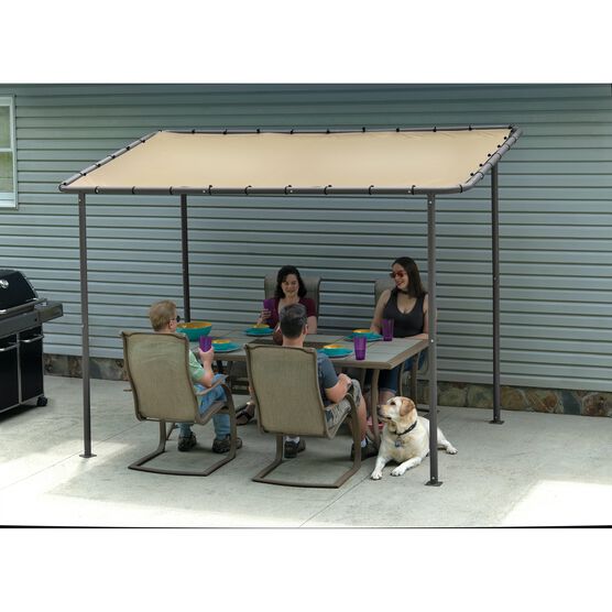 10x6 Solano Gazebo Canopy Tan Cover, , alternate image number null