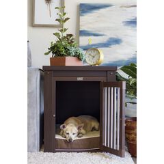InnPlace™ Pet Crate & End Table, Medium