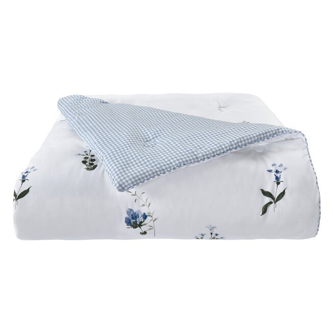 Kourtney 4 Piece Comforter Set, BLUE, alternate image number null