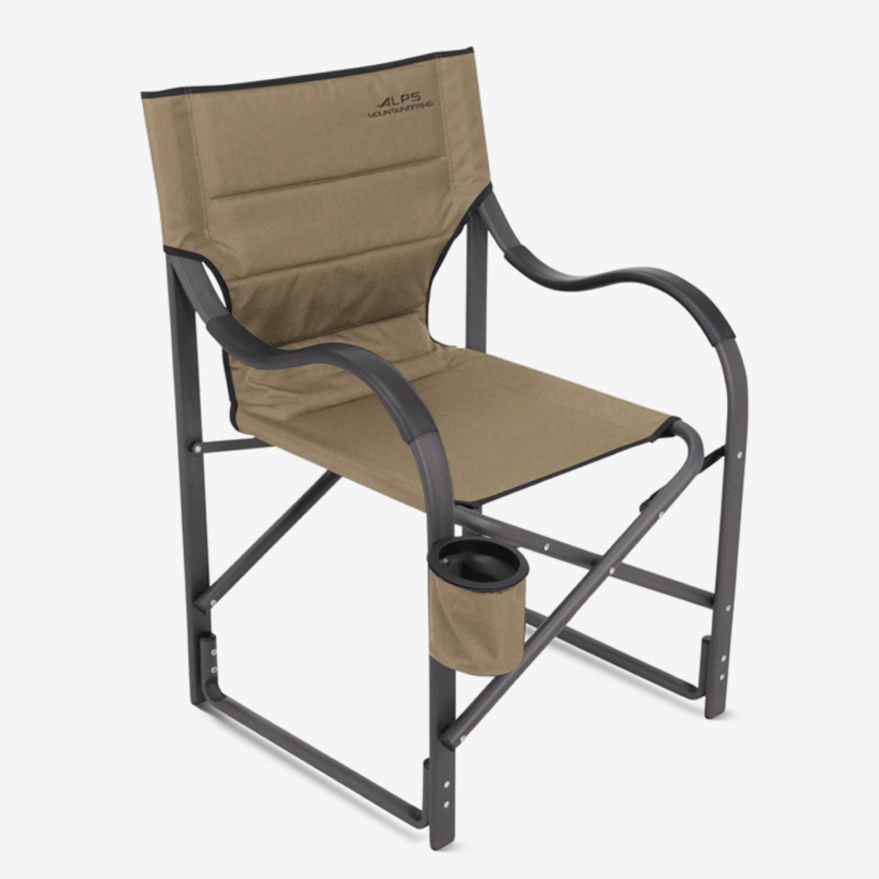 425 lbs. Weight Capacity Director Camp Chair, KHAKI, hi-res image number 0