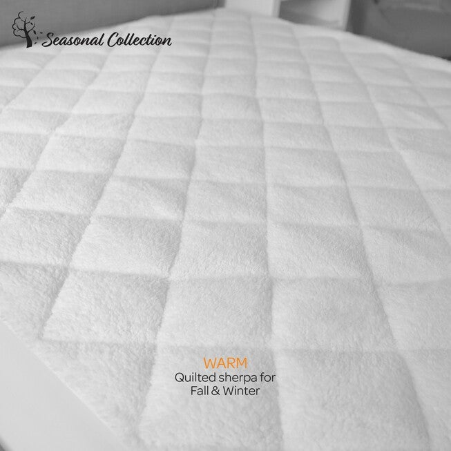 SensorPEDIC All Seasons Reversible Mattress Pad, , alternate image number null