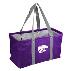 Ks State Crosshatch Picnic Caddy Bags