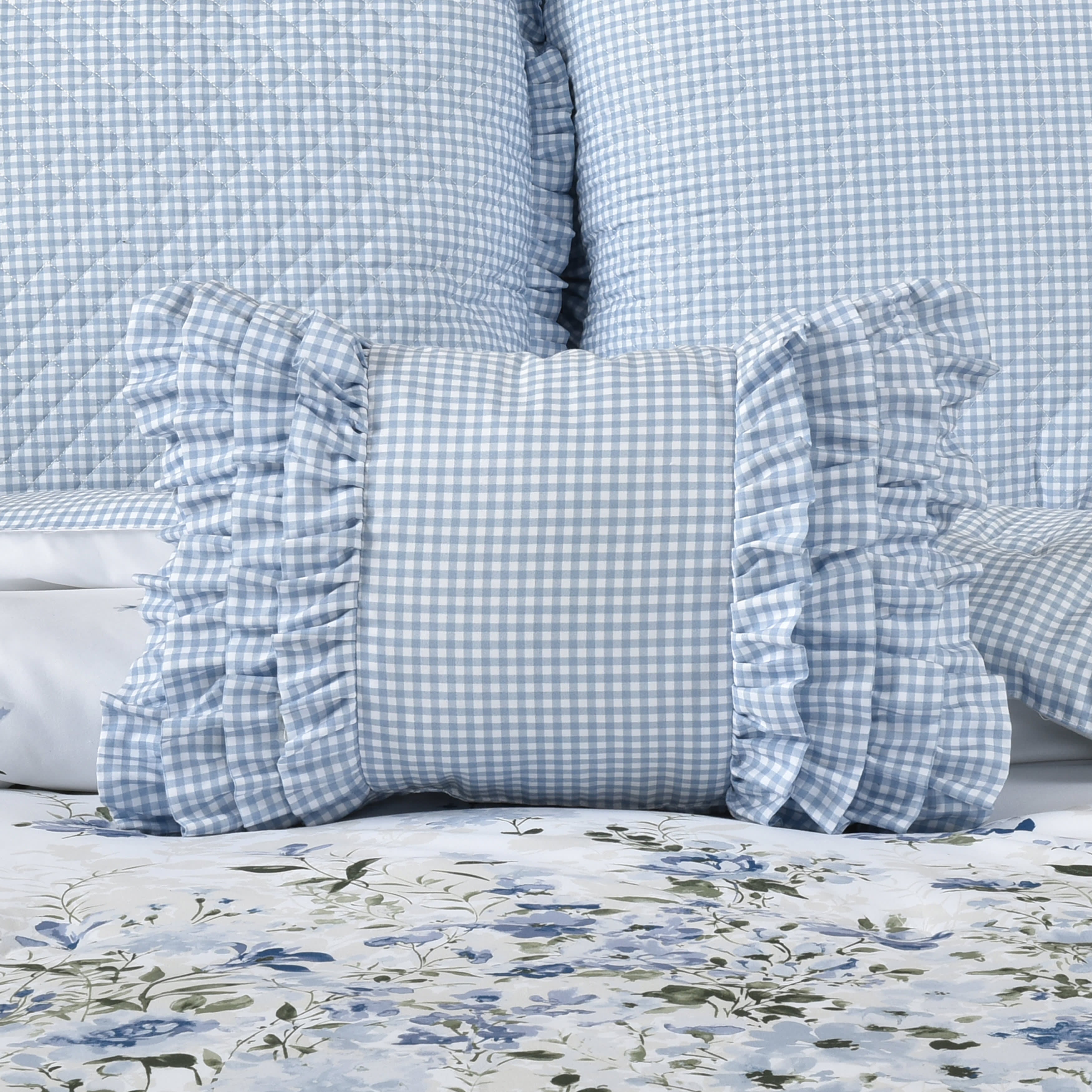 Kourtney Boudoir Decorative Throw Pillow, BLUE, alternate image number null