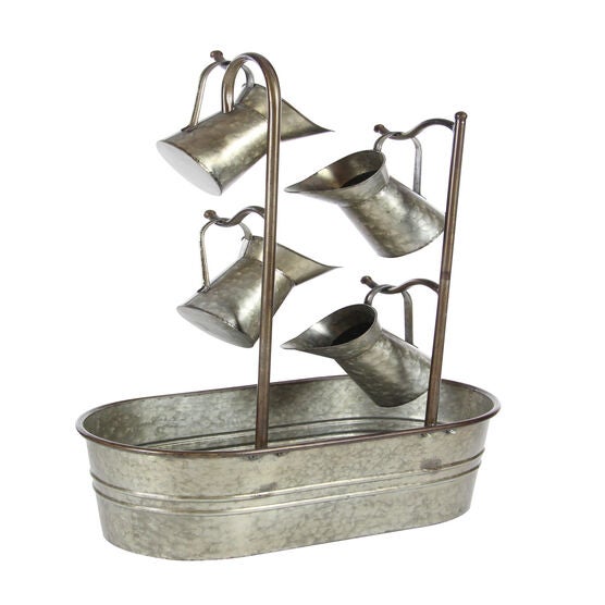 Grey Iron Farmhouse Fountain, , on-hover image number null