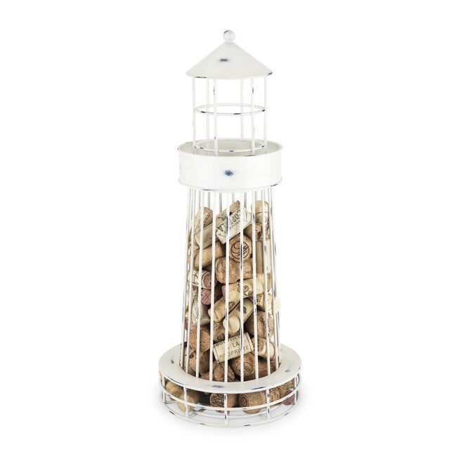 Lighthouse Cork Holder, WHITE, hi-res image number null