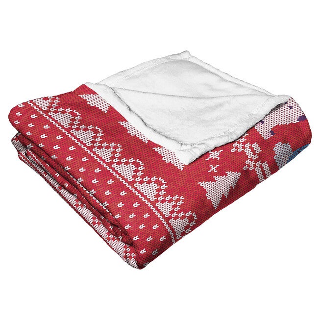 Wb Elf Cozy Arctic Friends Silk Touch Throw Blanket, , alternate image number null