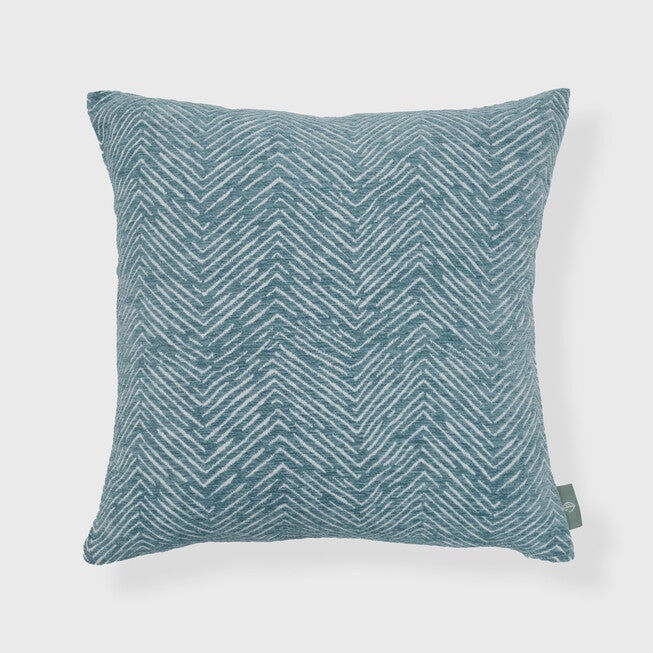 WERNER WOVEN CHEVRON PILLOW, GREEN, hi-res image number null