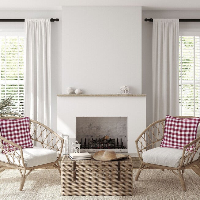 Buffalo Check Throw Pillow Covers - 18-in x 18-in - Set of Two, , alternate image number 2