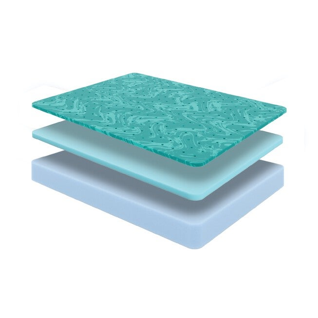 10 inches Gel Memory Foam Mattress, Medium, Cal King Mattress, , on-hover image number null