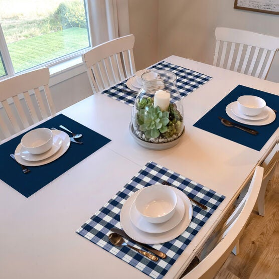 Buffalo Check Reversible Placemat - Set of Four, , alternate image number null