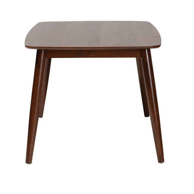 Flora Mid-Century Modern Black Finished Wood Dining Table, , alternate image number 2