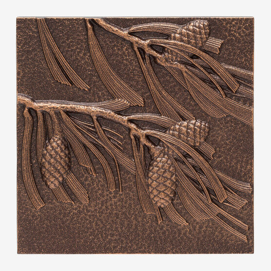 Pinecone Wall Décor, ANTIQUE COPPER, hi-res image number null