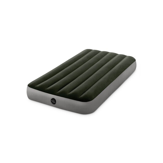 Prestige Durabeam Downy Air Bed With Battery Pump, GREEN, hi-res image number 0