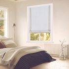 Cordless Inset Border Flat Roman Shade, , on-hover image number null