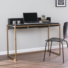 Caldlin Flip Top Desk W Storage
