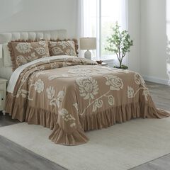Garden Ruffle Bedspread Set