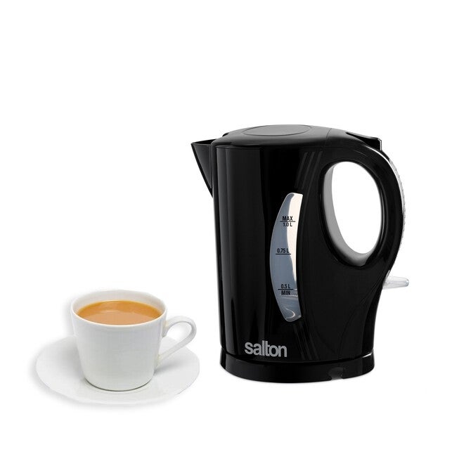 Compact Space Saving Cordless Jug Kettle 1 L/Qt - Black, , alternate image number 5