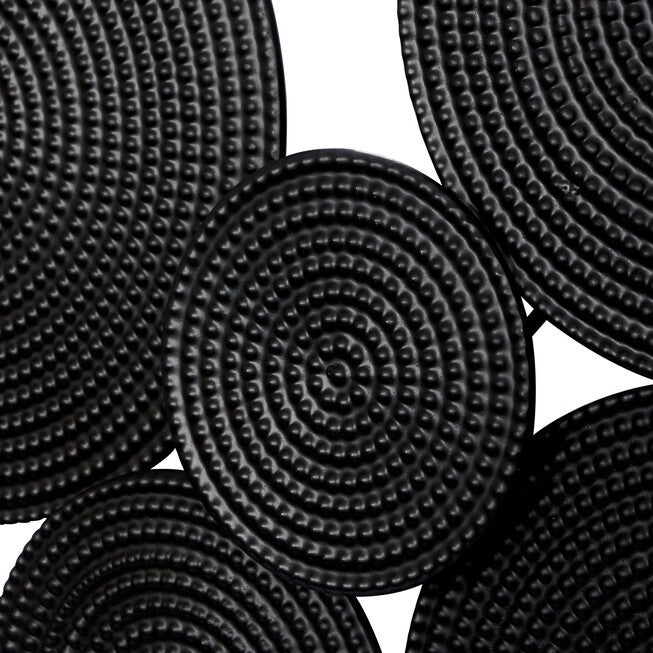 Cosmoliving By Cosmopolitan Black Metal Wall Decor, , alternate image number null
