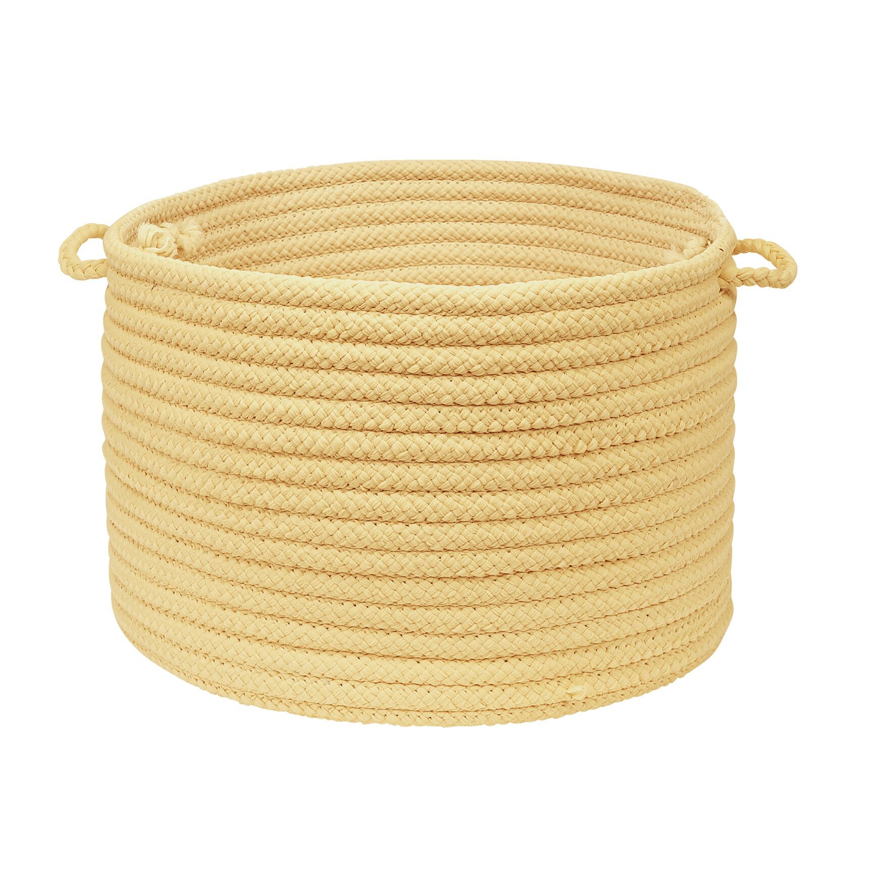 Simply Home Solid Basket , PALE BANANA, hi-res image number 0