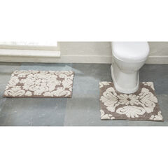Medallion Collection 100% Cotton 2 Piece (17" X 24" | 20" X 20") Bath Rug Set
