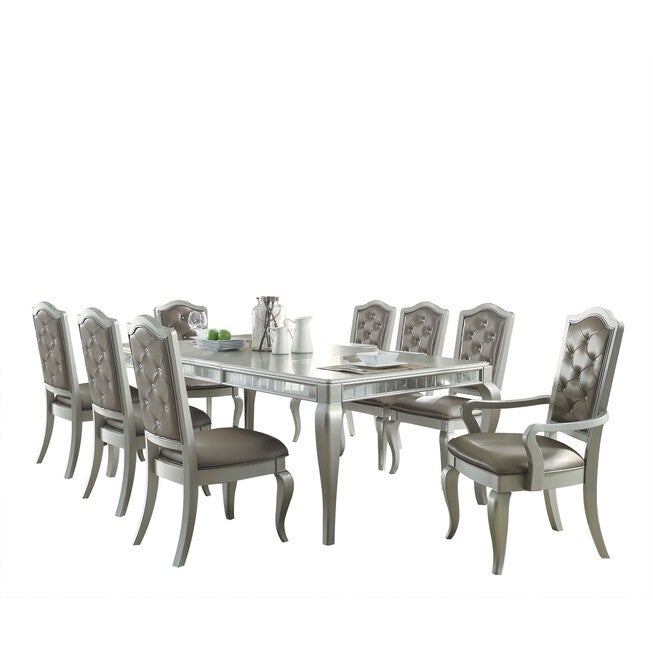 Side Chair (Set-2), SILVER CHAMPAGNE, hi-res image number 0