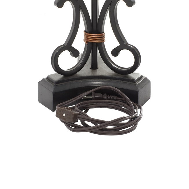 Set Of 2 Black Metal Boho Style Uplight, , alternate image number null