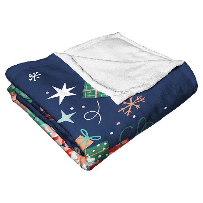 Wb Scooby Doo Driving In A Winter Wonderland Silk Touch Throw Blanket, , alternate image number 4